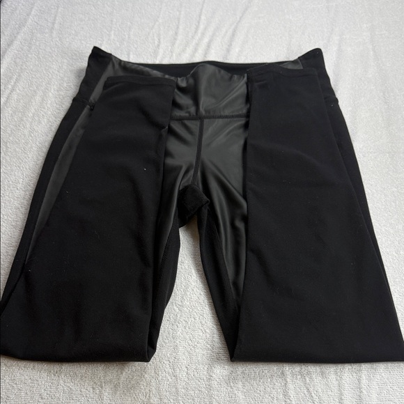 Athleta Shiny Black Leggings - Picture 6 of 10